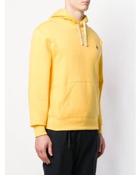 gelber Pullover mit einem Kapuze von Polo Ralph Lauren