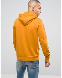 gelber Pullover mit einem Kapuze von Asos