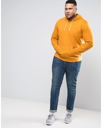 gelber Pullover mit einem Kapuze von Asos