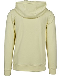 gelber Pullover mit einem Kapuze von Urban Classics