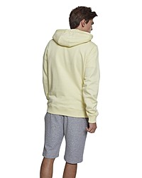 gelber Pullover mit einem Kapuze von Urban Classics