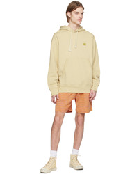 gelber Pullover mit einem Kapuze von Acne Studios