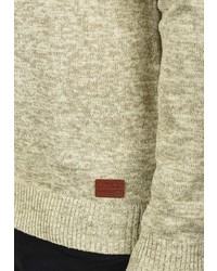 gelber Pullover mit einem Reißverschluß von BLEND