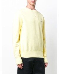 gelber Pullover mit einem Rundhalsausschnitt von Polo Ralph Lauren