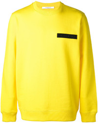 gelber Pullover mit einem Rundhalsausschnitt von Givenchy