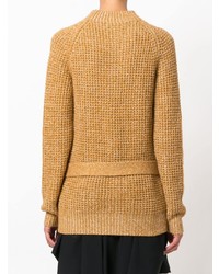 gelber Pullover mit einem Rundhalsausschnitt von See by Chloe