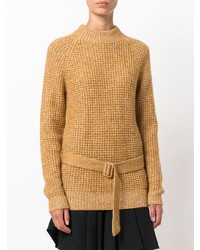 gelber Pullover mit einem Rundhalsausschnitt von See by Chloe