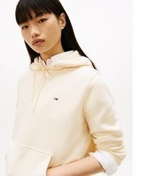 gelber Pullover mit einer Kapuze von Tommy Jeans