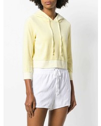 gelber Pullover mit einer Kapuze von Juicy Couture