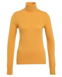 gelber Rollkragenpullover von Benetton
