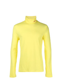 gelber Rollkragenpullover von Calvin Klein 205W39nyc