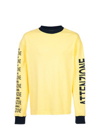 gelbes bedrucktes Sweatshirt von Bethany Williams