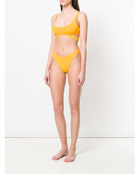 gelbes Bikinioberteil von Sian Swimwear