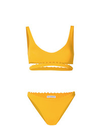 gelbes Bikinioberteil von Sian Swimwear