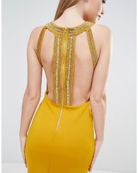 gelbes figurbetontes Kleid von TFNC