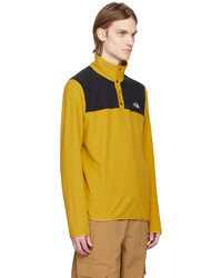gelbes Fleece-Sweatshirt von The North Face