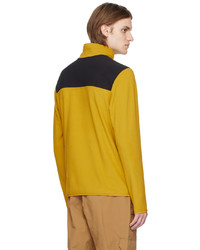 gelbes Fleece-Sweatshirt von The North Face