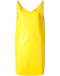 gelbes gerade geschnittenes Kleid von Douuod