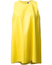 gelbes gerade geschnittenes Kleid von MSGM