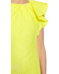 gelbes gerade geschnittenes Kleid von Giambattista Valli