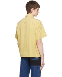 gelbes Kurzarmhemd mit Karomuster von PALMER