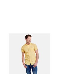 gelbes Kurzarmhemd von LERROS