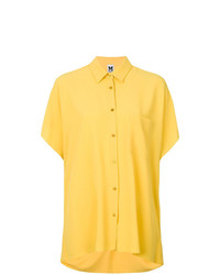 gelbes Kurzarmhemd von M Missoni