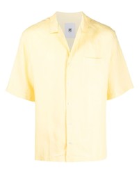 gelbes Kurzarmhemd von PT TORINO