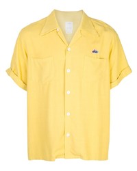 gelbes Kurzarmhemd von VISVIM