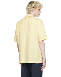 gelbes Kurzarmhemd von Sunspel