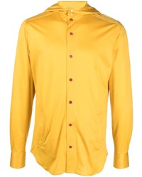 gelbes Langarmhemd von Kiton