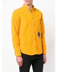 gelbes Langarmhemd von MSGM