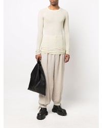 gelbes Langarmshirt von Rick Owens