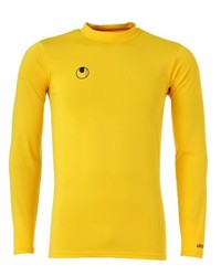 gelbes Langarmshirt von Uhlsport