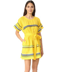 gelbes Leinen Kleid von Lisa Marie Fernandez