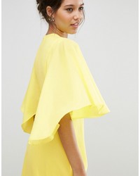 gelbes Maxikleid von Asos