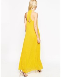 gelbes Maxikleid von Asos