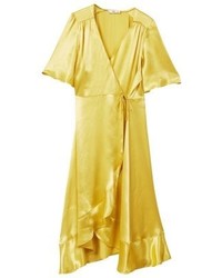 gelbes Midikleid von Mango