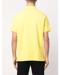 gelbes Polohemd von Stone Island