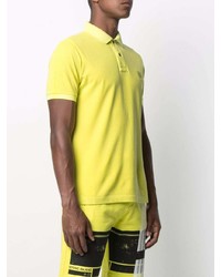 gelbes Polohemd von Stone Island