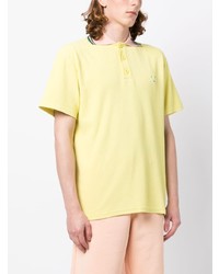 gelbes Polohemd von MAISON KITSUNÉ