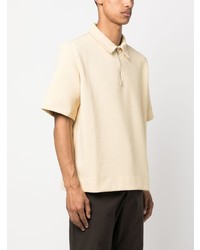 gelbes Polohemd von Jil Sander