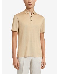 gelbes Polohemd von Ermenegildo Zegna