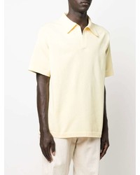 gelbes Polohemd von Jil Sander