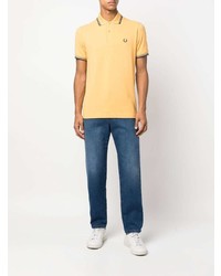 gelbes Polohemd von Fred Perry