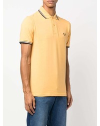 gelbes Polohemd von Fred Perry