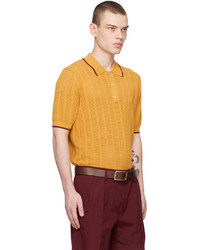 gelbes Polohemd von Dries Van Noten