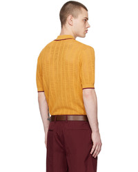 gelbes Polohemd von Dries Van Noten