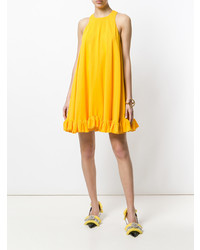 gelbes schwingendes Kleid von MSGM