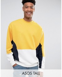 gelbes Sweatshirt von Asos